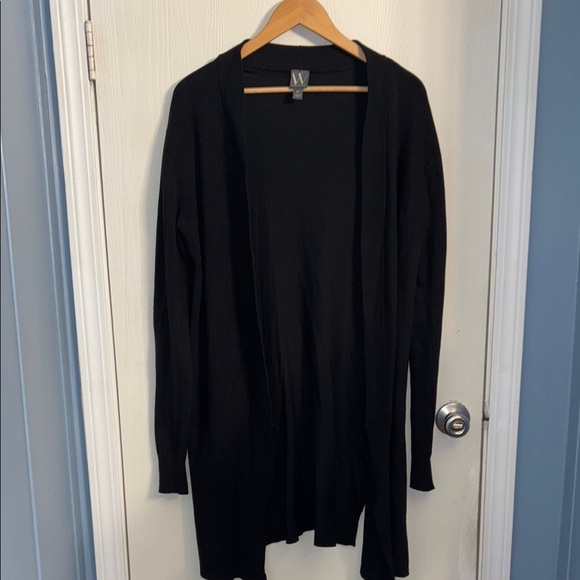 Worthington Classic Black Cardigan - Picture 1 of 3
